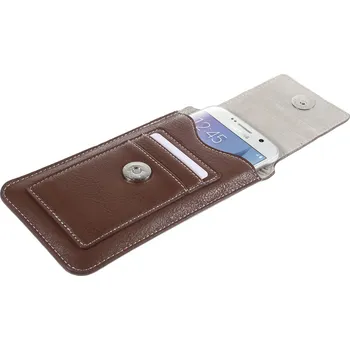 Pouzdro na mobilní telefon Pouzdro TVC BeltCase pro Samsung Galaxy S6 Barva: Hnědá