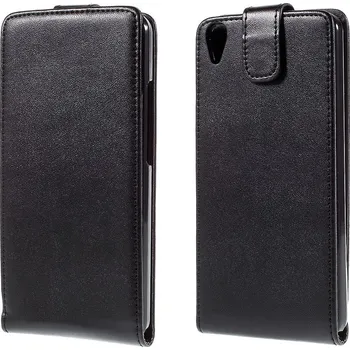 Pouzdro na mobilní telefon Koženkové pouzdro TVC pro Huawei Honor 4A / Y6 Barva: Černá