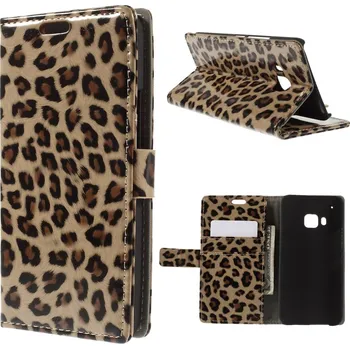 Pouzdro na mobilní telefon Flipové pouzdro s leopardím vzorem pro HTC One M9