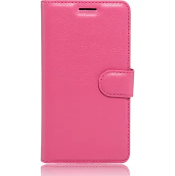 Pouzdro na mobilní telefon Koženkové pouzdro TVC WalletCase pro Meizu M3 Note/Meizu Note M3 Barva: Růžová