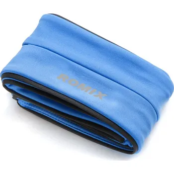 Pouzdro na mobilní telefon Látkové pouzdro Romix Sports na opasek pro mobilní telefon Barva: Modrá