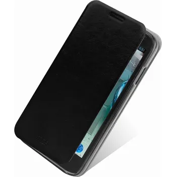 Pouzdro na mobilní telefon Koženkové pouzdro Mofi pro Lenovo A680 Barva: Černá