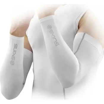Cyklistické návleky SKINS A400 Mens Sleeves - White S