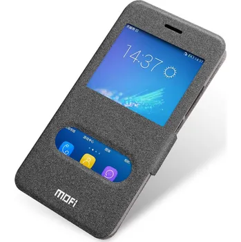 Pouzdro na mobilní telefon Pouzdro s okénkem Mofi pro Huawei Honor 4A//Huawei Y6 Barva: Šedá