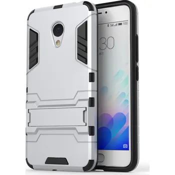 Pouzdro na mobilní telefon Gumové pouzdro TVC Outdoor pro Meizu M3 Note/Meizu Note M3 Barva: Stříbrná