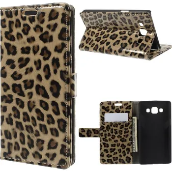Pouzdro na mobilní telefon Pouzdro TVC Leopard pro Samsung Galaxy A5