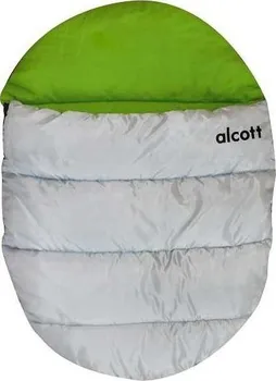 Pelíšek pro psa Alcott spací pytel zelená/šedá