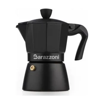 Barazzoni De Lux 300 ml černá Moka konvice Barazzoni De Lux 300 ml černá