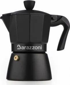 Moka konvice Barazzoni De Lux 300 ml černá