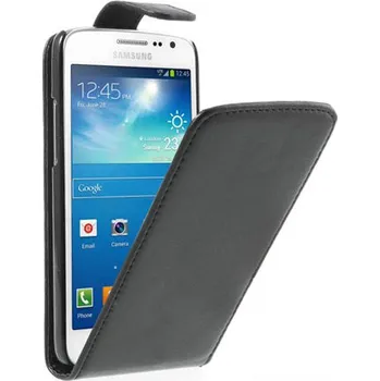 Pouzdro na mobilní telefon Koženkové pouzdro TVC FlipCase pro Samsung Galaxy Express 2 Barva: Černá