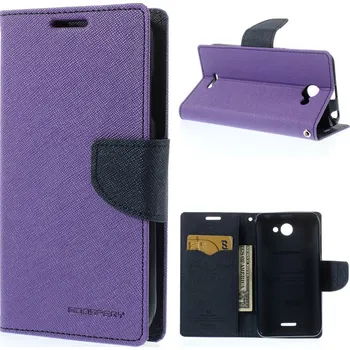 Pouzdro na mobilní telefon Pouzdro se stojánkem pro HTC Desire 516 Barva: Fialová