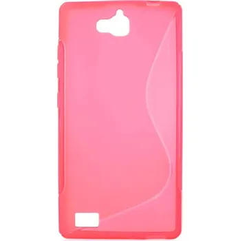 Pouzdro na mobilní telefon TPU pouzdro TVC pro Huawei Honor 3C Barva: Růžová (tmavá)