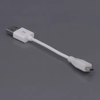 Cestovní microUSB kabel pro mobilní telefon Barva: Bílá