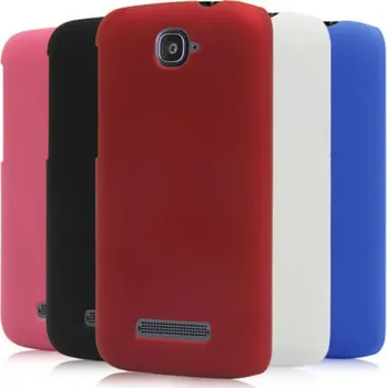 Pouzdro na mobilní telefon Plastové pouzdro TVC HardCase pro Alcatel OT-7041D POP C7 Barva: Růžová (tmavá)