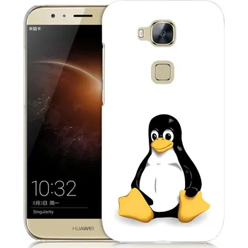 Pouzdro na mobilní telefon Plastové pouzdro TVC "Tux" pro Huawei Honor 5X