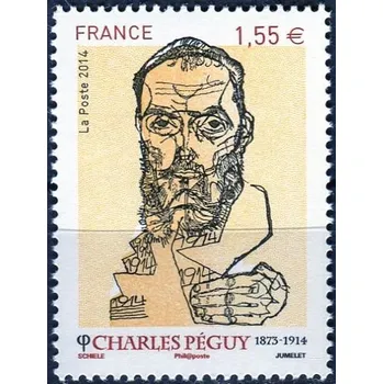 Poštovní známka Post France (2014) MiNr. 5957 ** - Francie - 100. výročí Charlese Peguy
