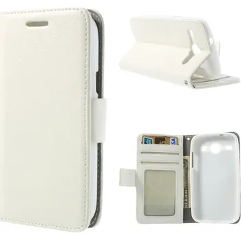 Pouzdro na mobilní telefon Pouzdro se stojánkem pro Samsung Galaxy Core Barva: Bílá