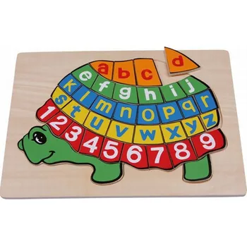 puzzle pro nejmenší Legler Písmenkové puzzle Želva
