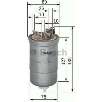 Palivový filtr Palivový filtr BOSCH BO0450906429