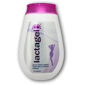 Intimní hygienický prostředek Lactagel gel pro intimní hygienu s Aloe vera a kyselinou mléčnou 250 ml