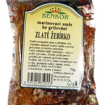 Koření Benkor Zlaté žebírko 70 g