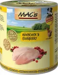 MAC's Dog konzerva kuře/brusinka