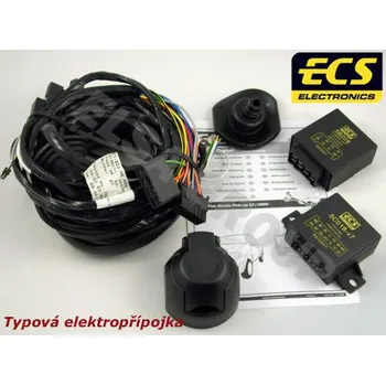 Tažné zařízení Typová elektropřípojka Fiat Strada 2000- , 7pin, ECS