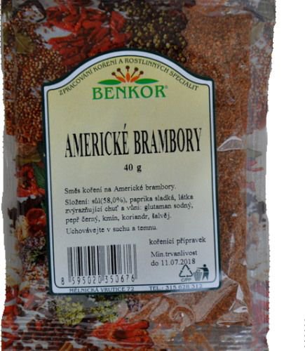 Benkor Americké brambory 40 g - Zbozi.cz