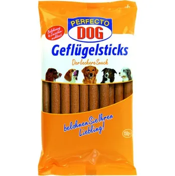Pamlsek pro psa Perfecto tyčinky drůbeží 150 g