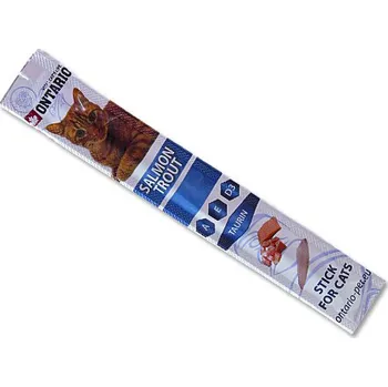 Pamlsek pro kočku Ontario stick Salmon/Trout 5 g