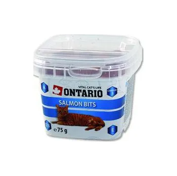 Ontario Snack Bits Salmon 75 g Pamlsek pro kočku Ontario Snack Bits Salmon 75 g