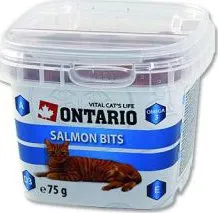 Pamlsek pro kočku Ontario Snack Bits Salmon 75 g