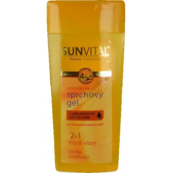 Sprchový gel Sun Vital Extra zvláčňující sprchový gel 2v1 s arganovým olejem 200 ml