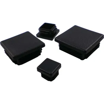 Příslušenství pro plot Zátka do jeklu čtvercová 50x50mm, černá