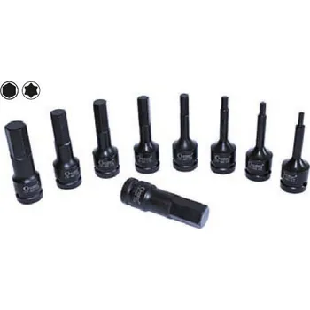 Gola sada Nástavce kované T20-70 s 1/2" vstupem, 9 dílů, Triumf (Triumf - profi)