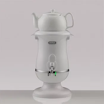 Rychlovarná konvice luxusní elektrický samovar Mulex 2,5 bílý s porcelánovou konvicí (Art.Nr.: 290080 )