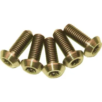 Brzda na kolo A2Z Star Bolt Ti Zlatá barva