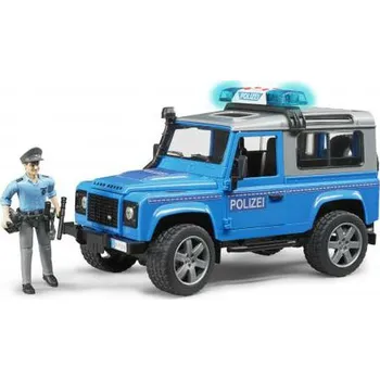 Bruder 02597 Land Rover Defender Policie s policistou