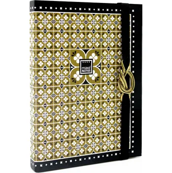 Zápisník MAKENOTES Zápisník A6 GOLDEN TILES