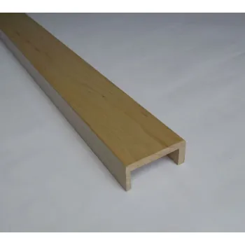 Dřevěný masivní panelákový práh úzký BUK