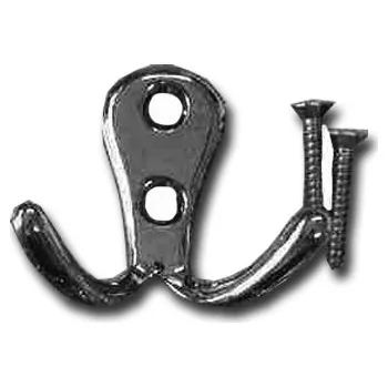 Věšák Půlvěšák 017 HB Ni - satin (Věšák na šaty kabáty ručníky klíče)