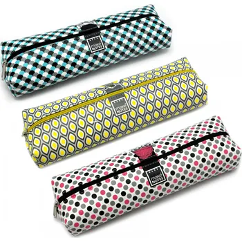 Penál MAKENOTES Pouzdro na tužky PORTRAIT modré