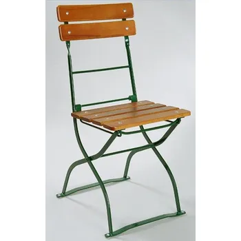 Zahradní židle Arnika jasan skládací - 2 opěrky ((2 opěrky))