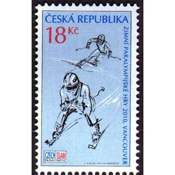 Poštovní známka Česká pošta (2010) č. 622 ** - Česká republika - Zimní POH Vancouver