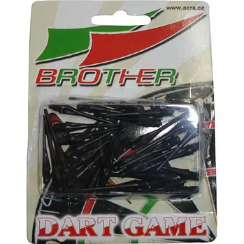 Příslušenství pro šipky Náhradní plastové hroty k šipkám Brother 30 ks TA51