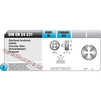 Závitořezný nástroj ZKC 3212 G 1 NO (212 100)
