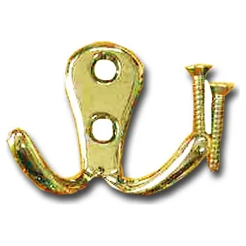 Věšák Půlvěšák 017 HB zlatá (Věšák na šaty kabáty ručníky klíče)