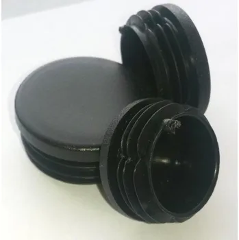 Příslušenství pro plot Zátka do tubky kruhová 50mm, černá