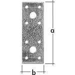 LP1 - spojka plochá 100x35x2,5 mm (LP1 - spojka plochá 100x35x2,5 mm)