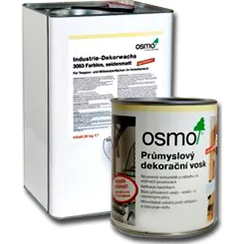 impregnace na dřevo OSMO průmyslový dekorační vosk 2,5 L (Voskový nátěr na nábytek a schody)